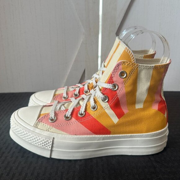 Converse Chuck Taylor All Star Lift Platform Summer Spirit Sneakers - Picture 3 of 10